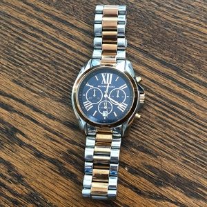Michael Kors Bradshaw Watch - two tone band